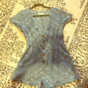 Short-sleeved Summer Romper
